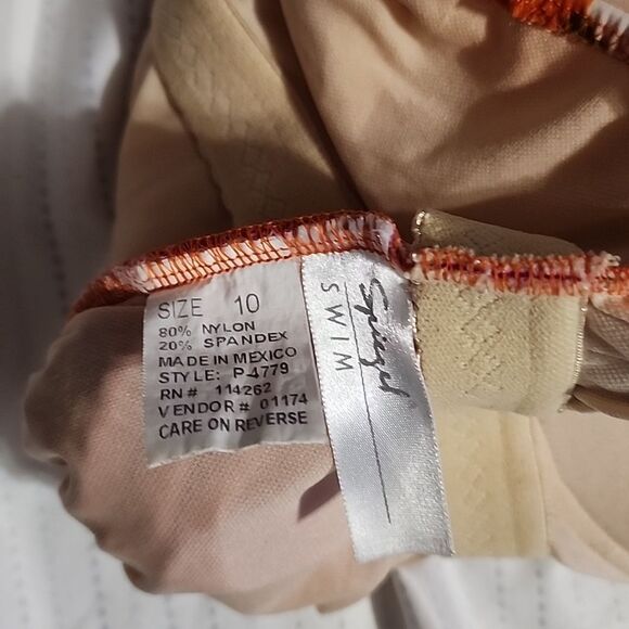 Spiegel swim Floral One-piece Swimsuit size 10 - Picture 4 of 5